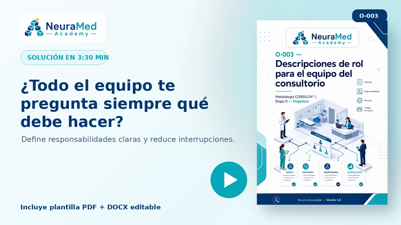 Miniatura de la solución para definir responsabilidades del equipo del consultorio